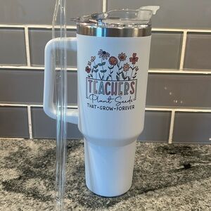 Teacher appreciation 40 ounce insulated mug hot/ cold